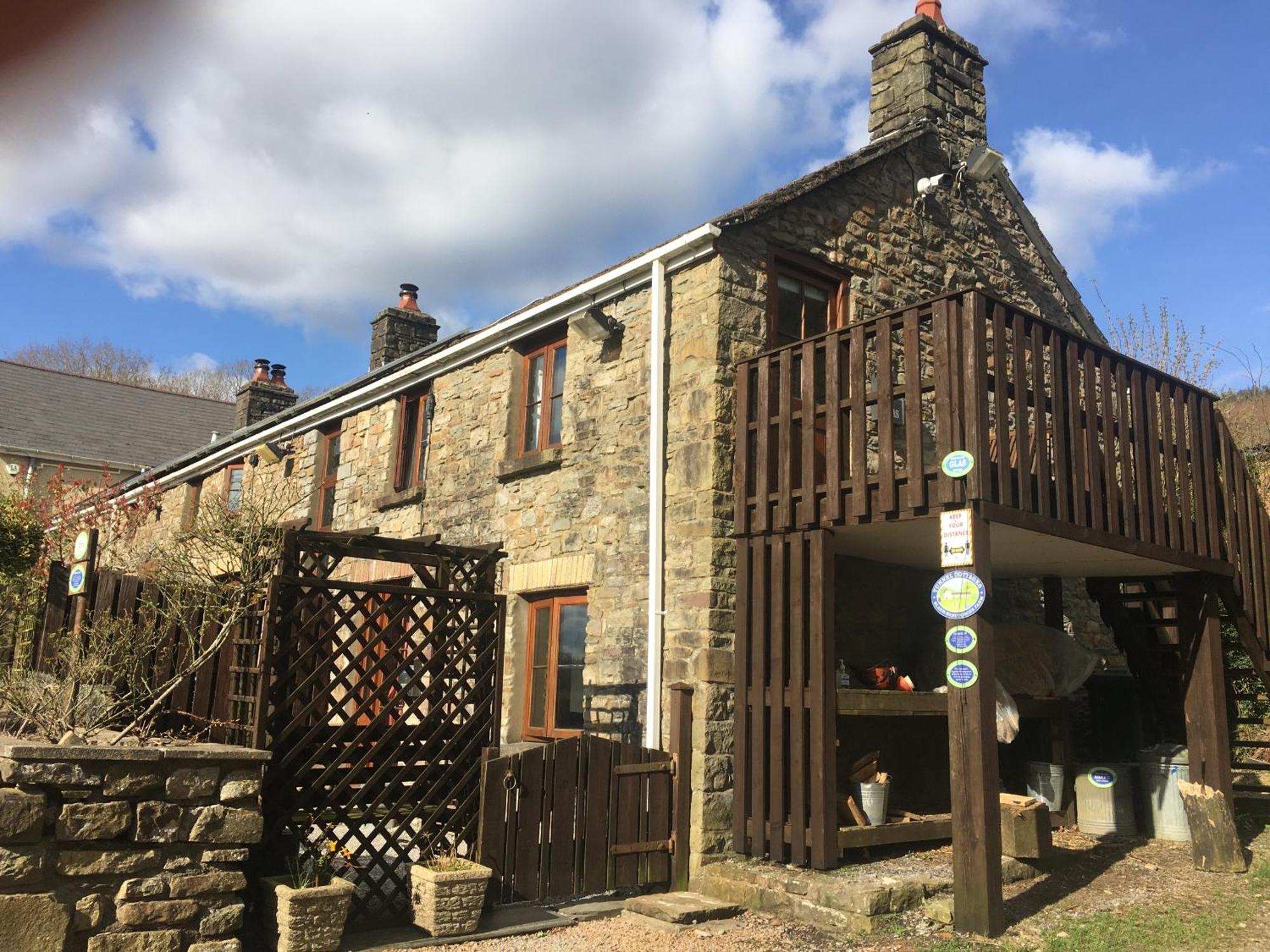 אברדייר Tunnel Cottages At Blaen-Nant-Y-Groes Farm חדר תמונה