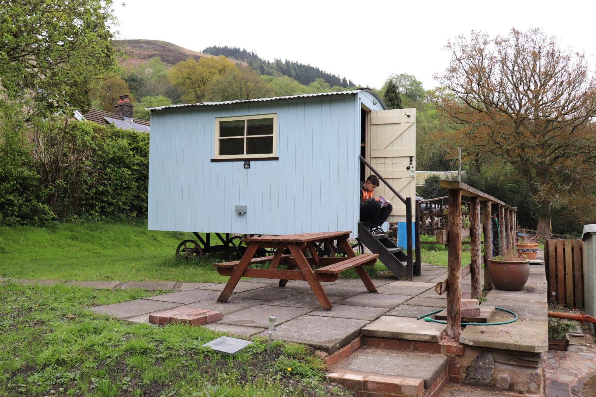 אברדייר Tunnel Cottages At Blaen-Nant-Y-Groes Farm חדר תמונה